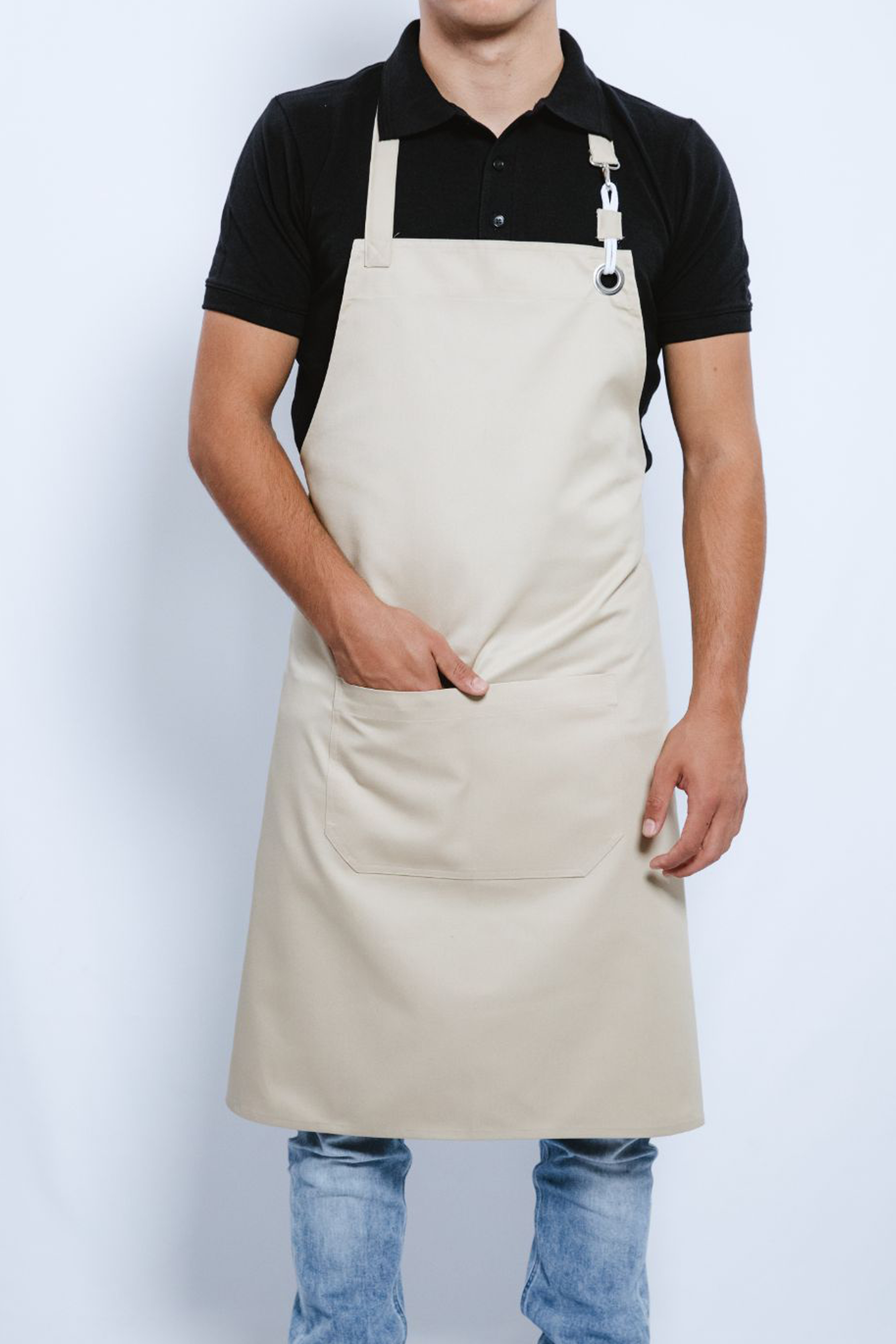 Bib Apron Red 2
